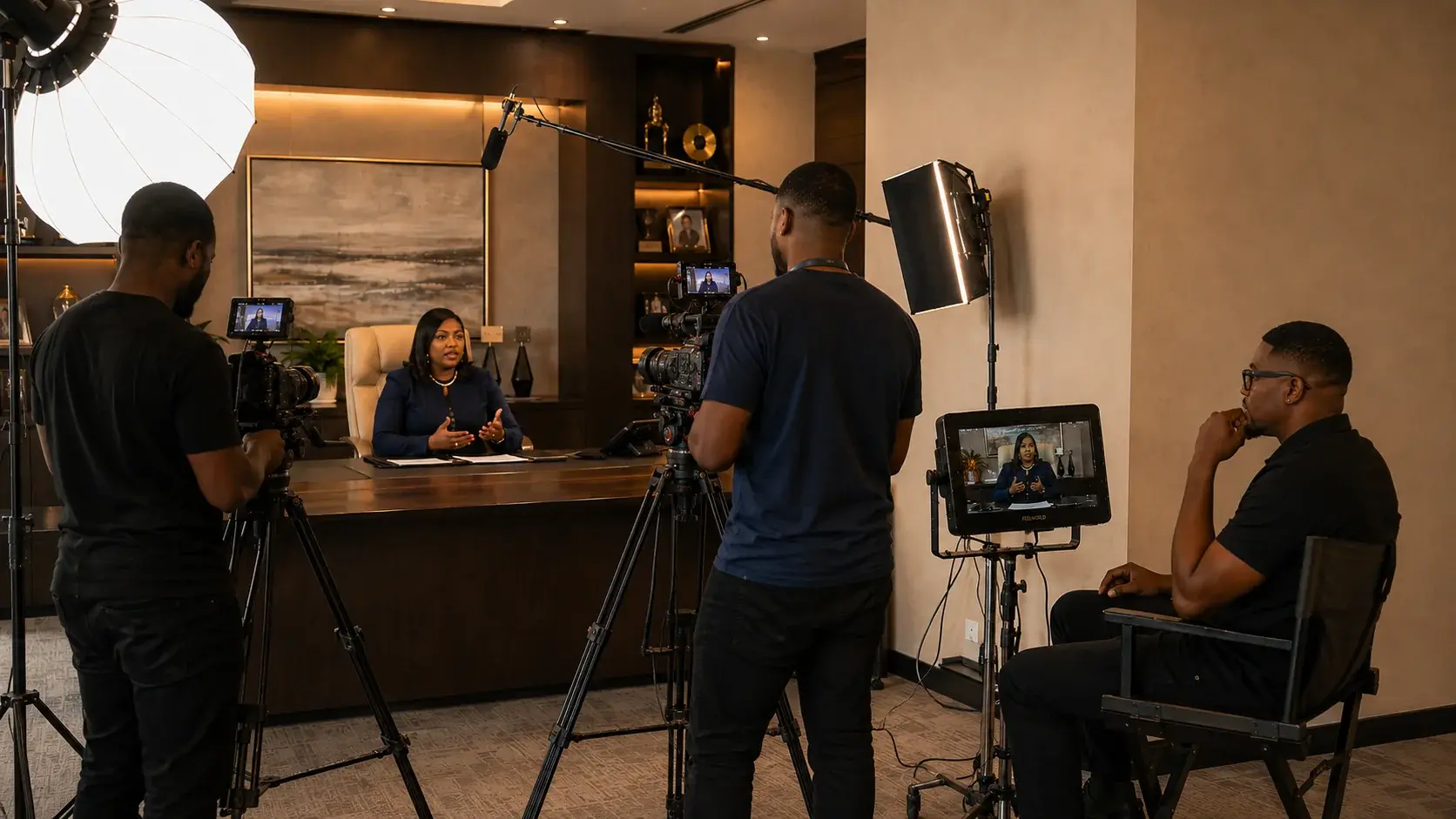 Criptonx Studios production team at work