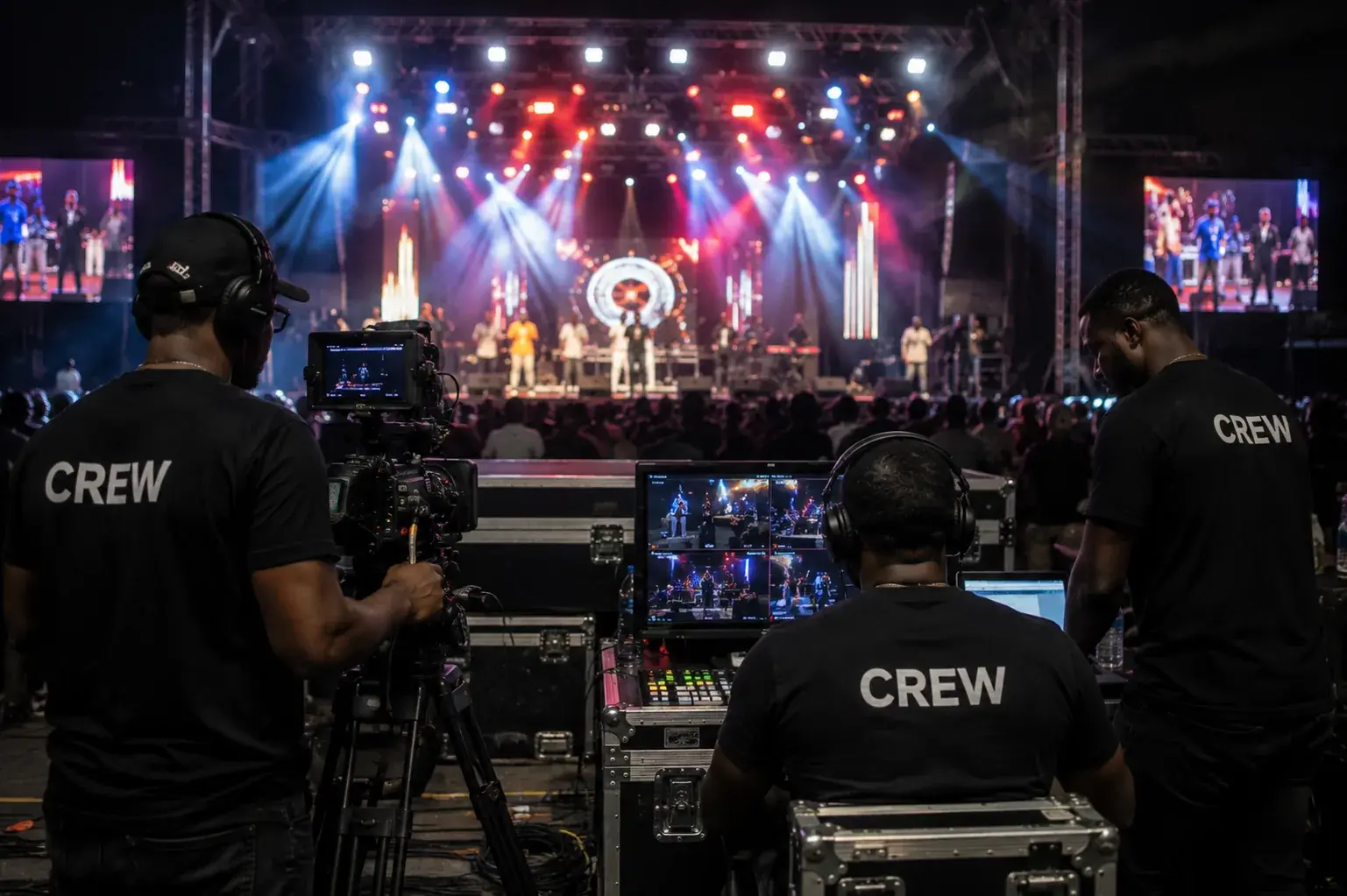 Music video production still