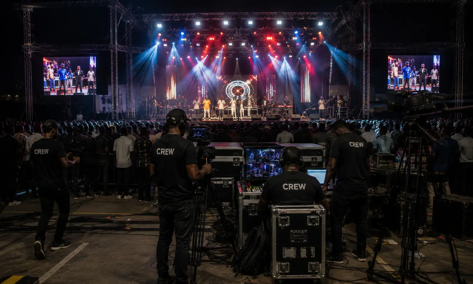 Music video production still